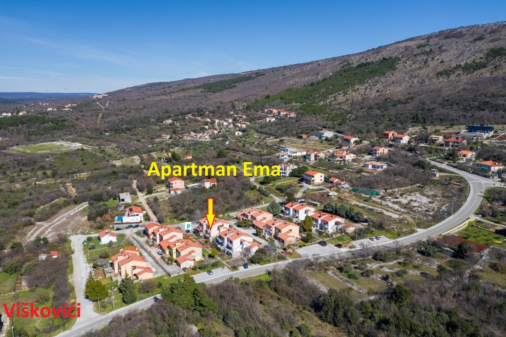 Apartman Ema 4+2 Koromacno Luaran gambar
